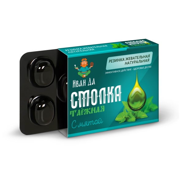 Смолка таежная с мятой 
